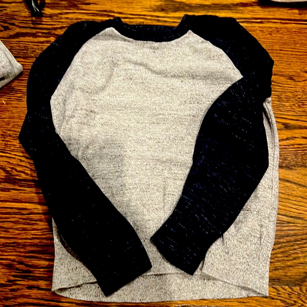 Crewcuts sweater and flannel